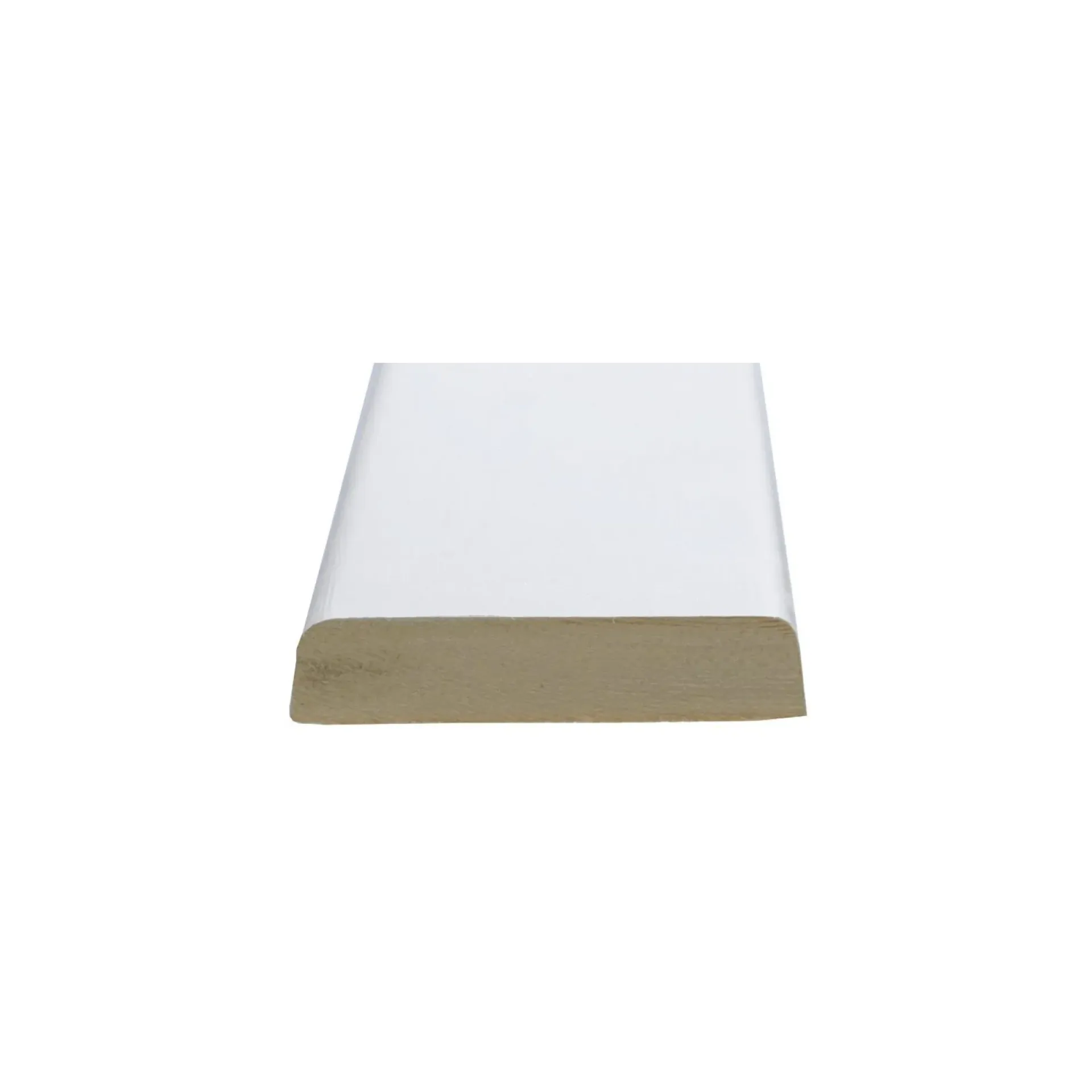 Sale Hornbaek HT 52H FORKANTLISTE M/2 RUND KANT HVID 9 X 43 X 3000 MM