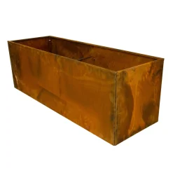 Best Hortus 210-902 UDEN BUND HØJBED RUST PATINA 40 X 120 X 40 CM