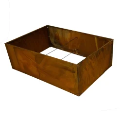 New Hortus 210-900 UDEN BUND HØJBED RUST PATINA 40 X 120 X 80 CM