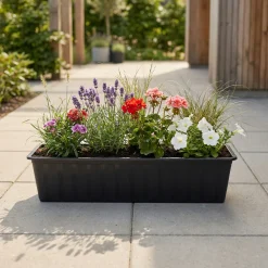 New Hortus AGRO 208-400 ALTANKASSE PLAST ANTRACITGRÅ L60 CM