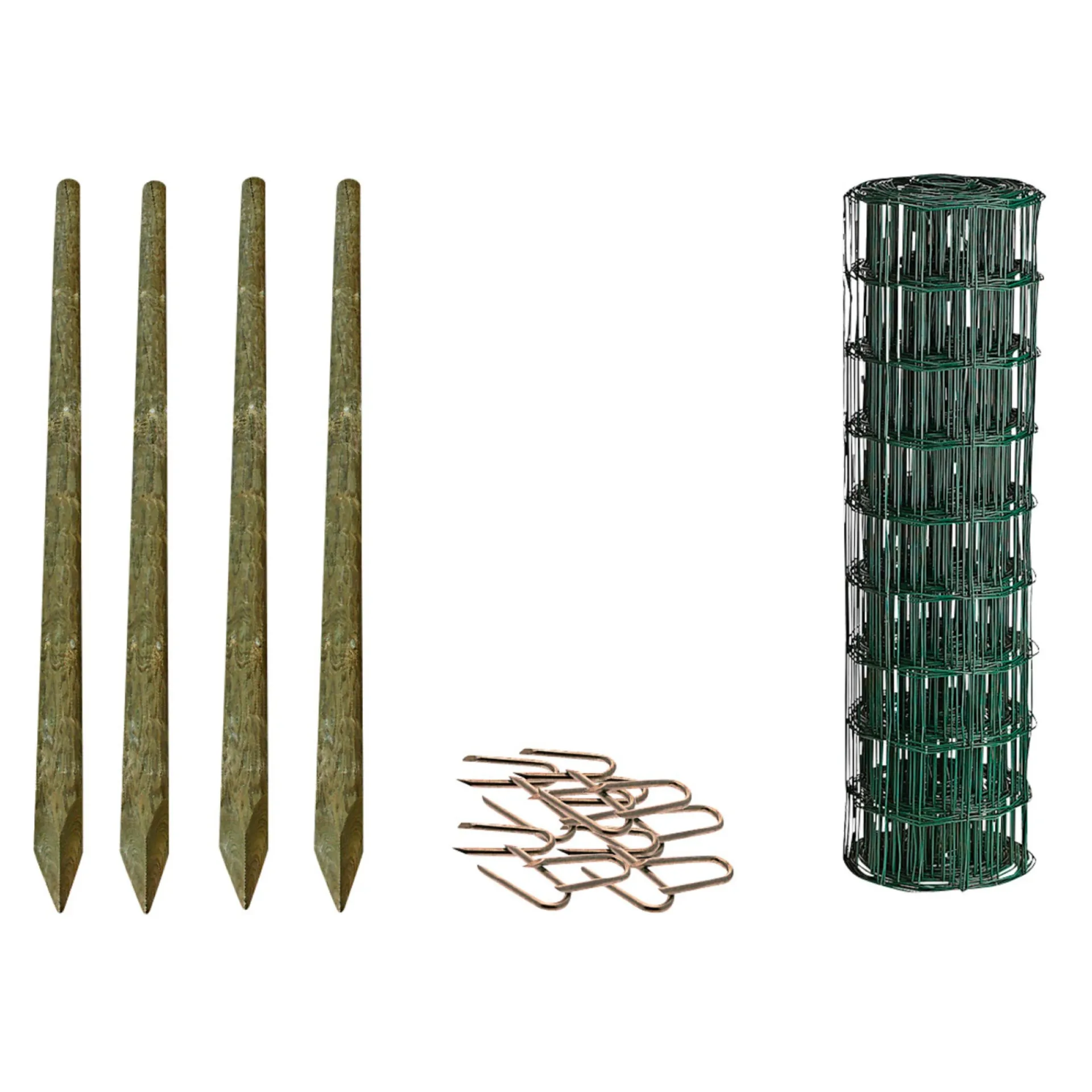 Best Hortus HEGN GRØN PLASTBELAGT 0.80 X 25 M