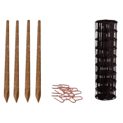 Outlet Hortus HEGN SORT PLASTBELAGT 0.80 X 50 M