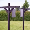 Sale Hortus 801-012PC TØRRESTATIV SORT TRÆ