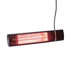 Discount Hortus TERRASSEVARMER SORT 500/1000/1500 W