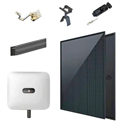 Hot Huawei ASTRO 12 PANELER SOLCELLEPAKKE FLADT 5,16 KWP