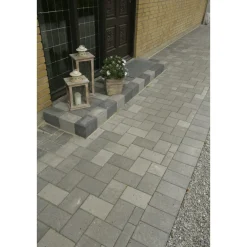 Outlet IBF BONDESTEN KANTBLOK 14 X 14 X 21 CM GRÅMIX