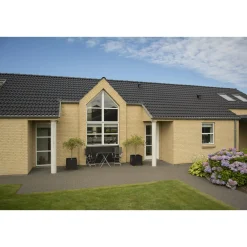 IBF DOBBELT-S BETONTAGSTEN SORT BEHANDLET MED AKRYLATMATERIALE