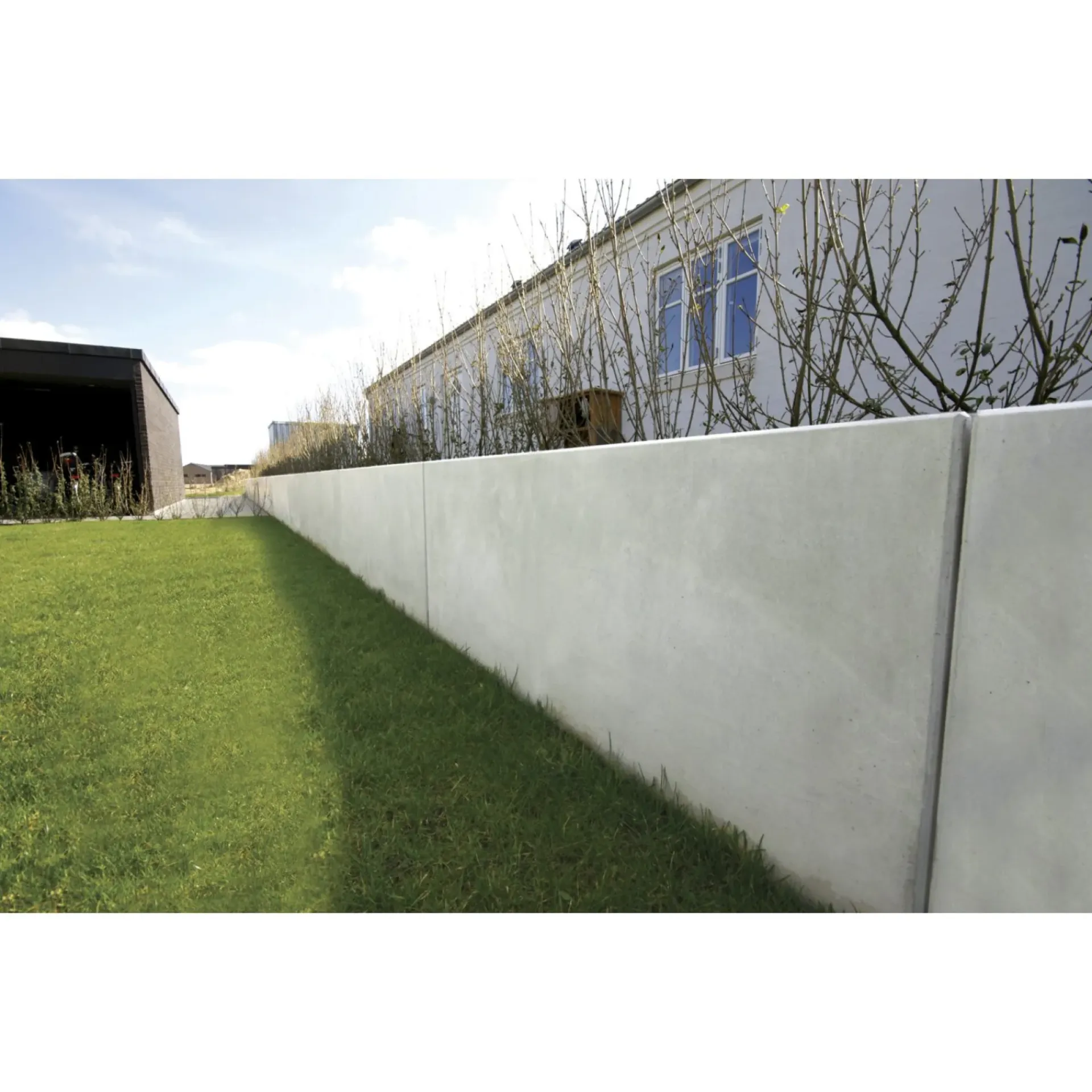 Outlet IBF PARKLINE HJ. ELEMENT UDV. STØTTEMUR 80 X 80 CM GRÅ
