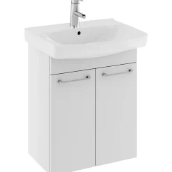 Best Ifö IFÖ SPIRA 42334 BADMØBEL HVID 2 LÅGER 57 CM