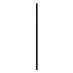 New I-Wood AFSLUTNINGSLISTE EG SORTMALET 17 X 67 X 2400 MM