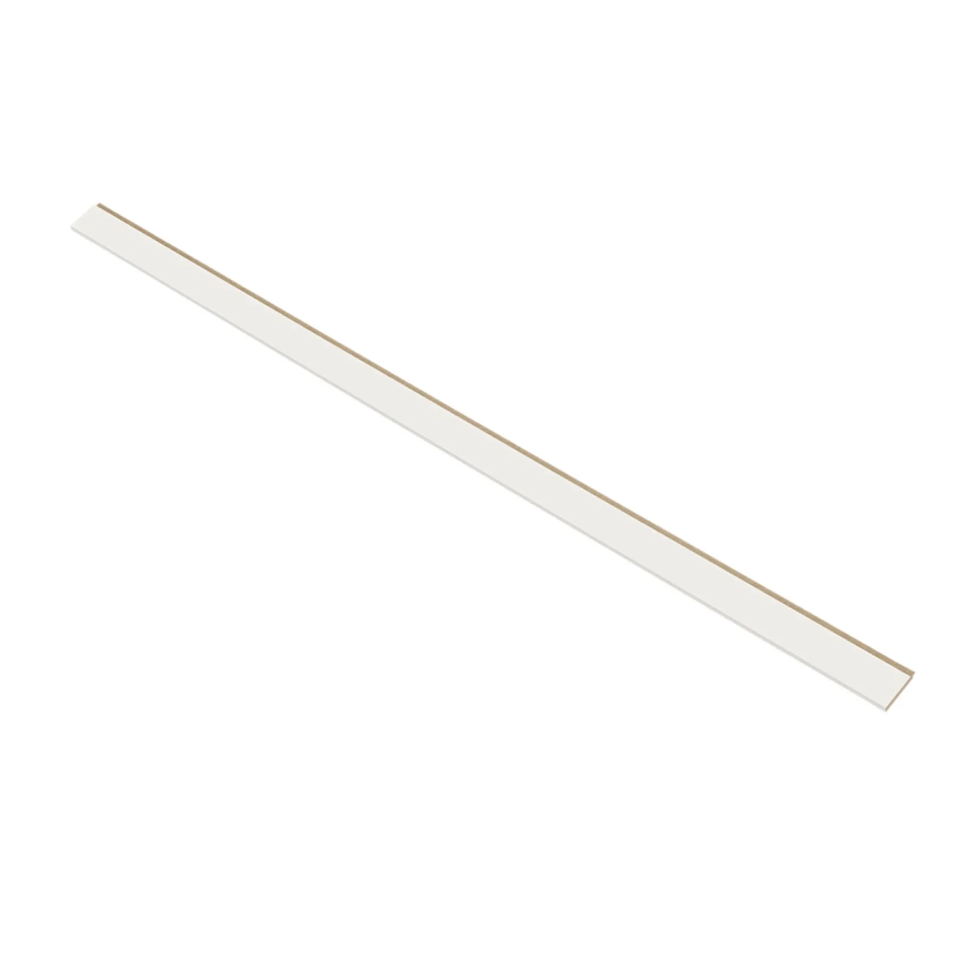 Clearance I-Wood AFSLUTNINGSLISTE HVID 16 X 92 X 2400 MM