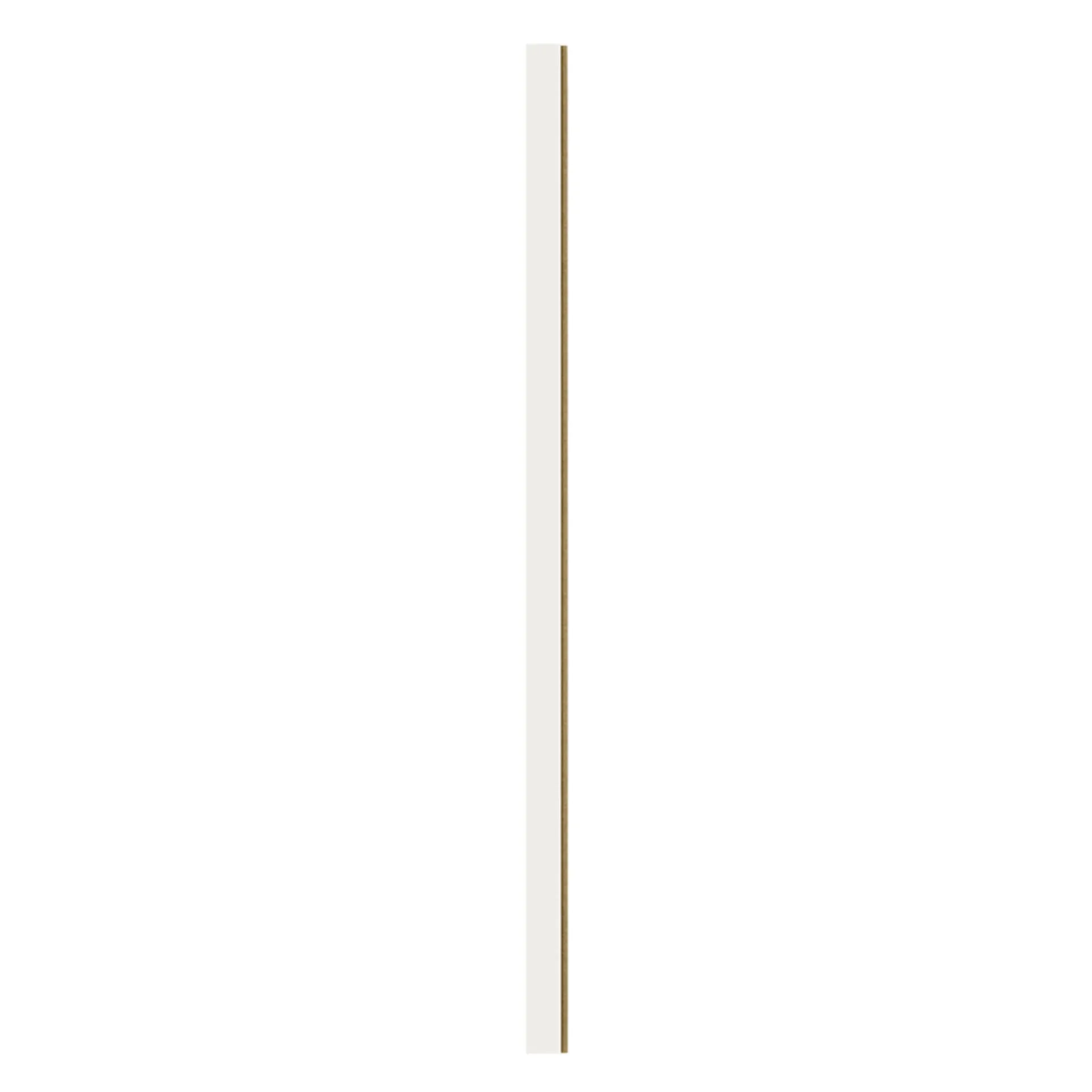 Outlet I-Wood AFSLUTNINGSLISTE HVID 16 X 92 X 2400 MM