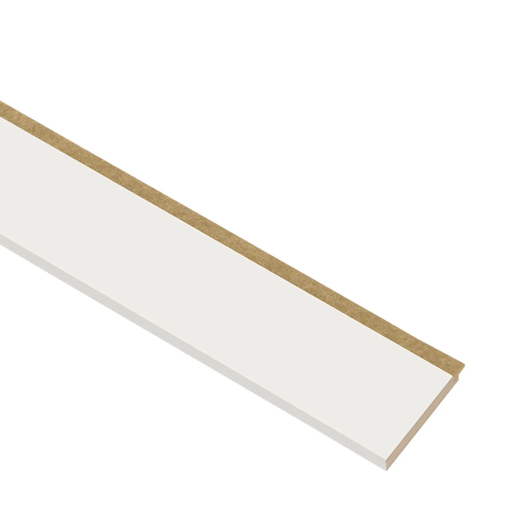 Outlet I-Wood AFSLUTNINGSLISTE HVID 16 X 92 X 2400 MM