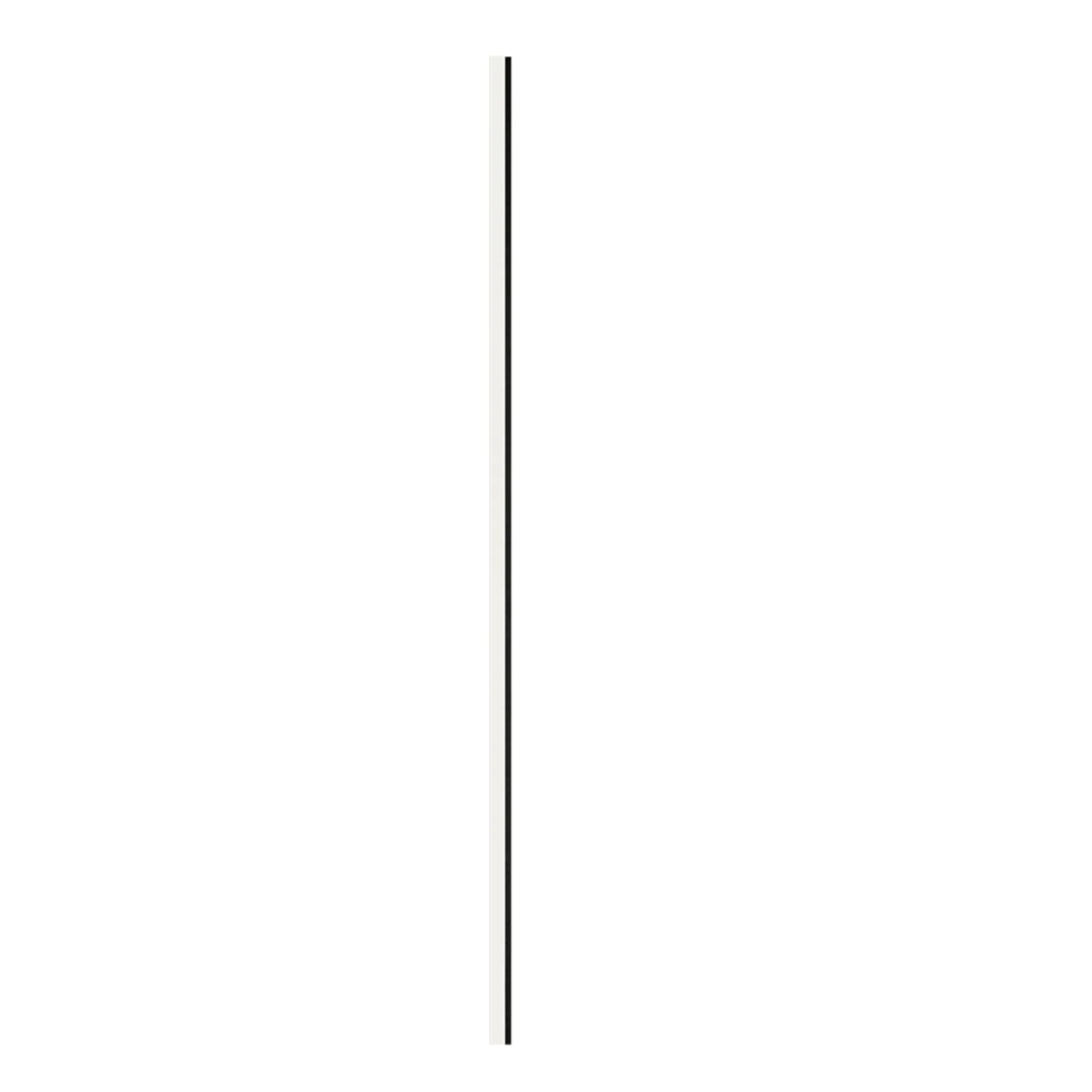 New I-Wood AFSLUTNINGSLISTE HVID 16 X 42 X 2400 MM