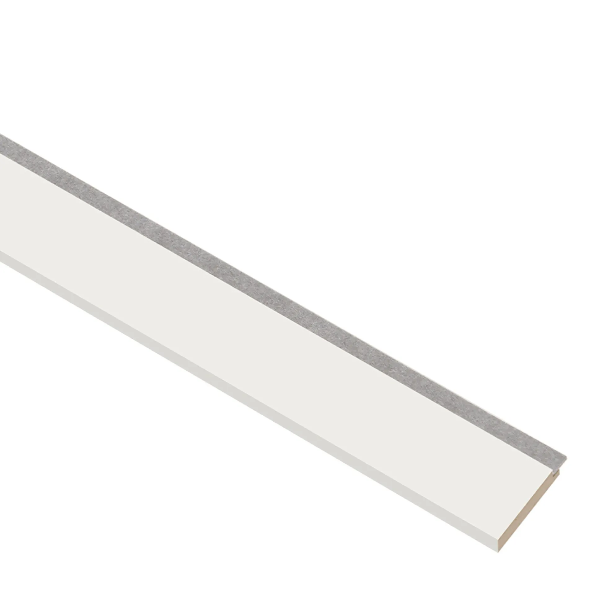 Best I-Wood AFSLUTNINGSLISTE HVID 16 X 67 X 2400 MM