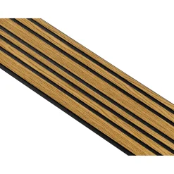 I-Wood AKUSTIKPANEL EG BRUN OLIE 17 X 300 X 2400 MM