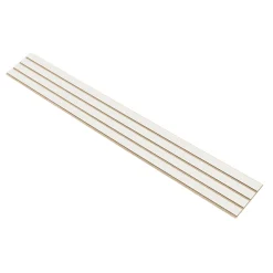 Clearance I-Wood AKUSTIKPANEL EG HVIDMALET 16 X 300 X 2400 MM
