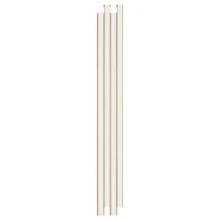 Outlet I-Wood AKUSTIKPANEL EG HVIDMALET 16 X 300 X 2400 MM