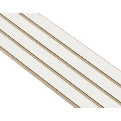 New I-Wood AKUSTIKPANEL EG HVIDMALET 16 X 300 X 2400 MM