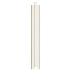 New I-Wood AKUSTIKPANEL EG HVIDMALET 16 X 300 X 2400 MM