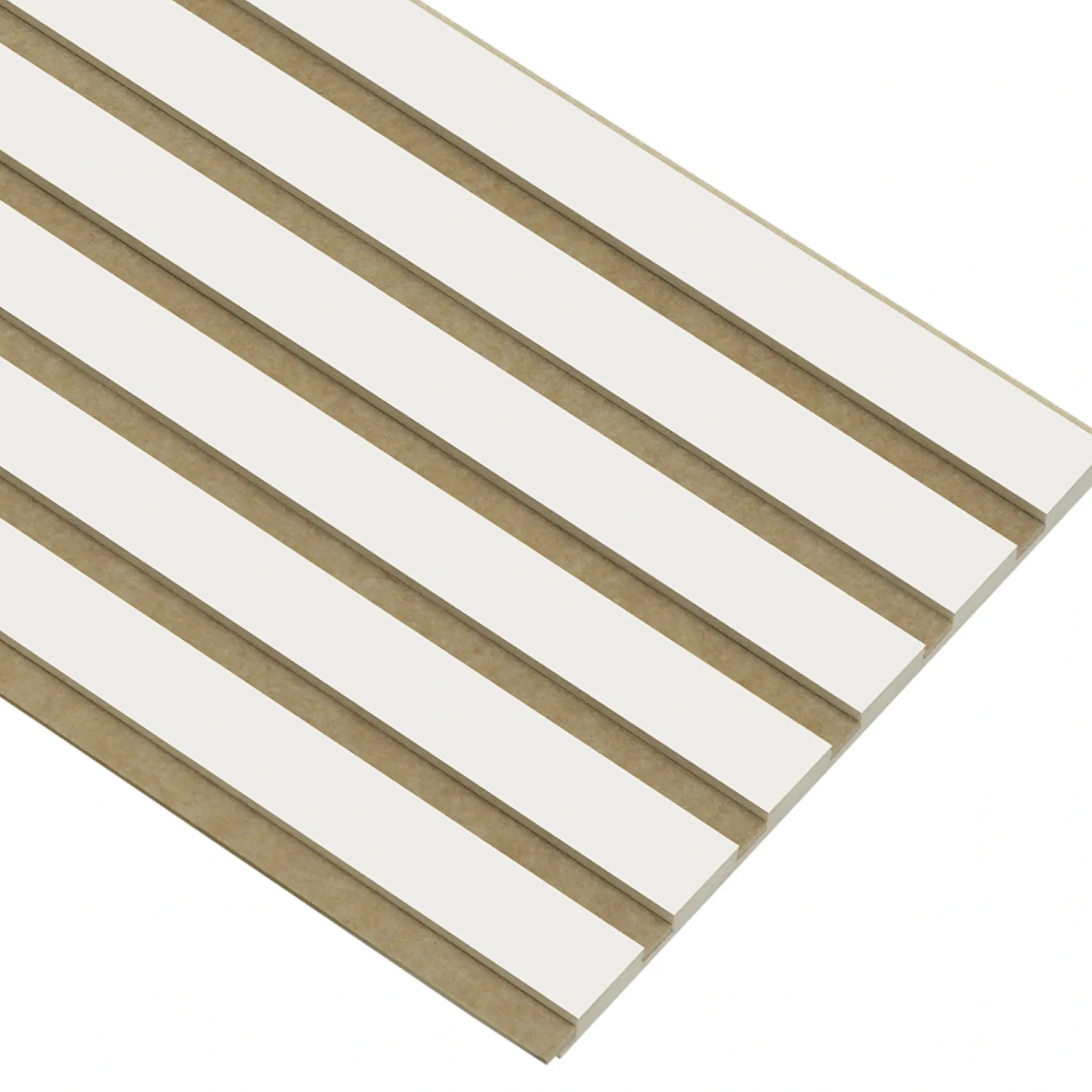 New I-Wood AKUSTIKPANEL EG HVIDMALET 16 X 300 X 2400 MM