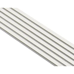 Outlet I-Wood AKUSTIKPANEL EG HVIDMALET 16 X 300 X 2400 MM