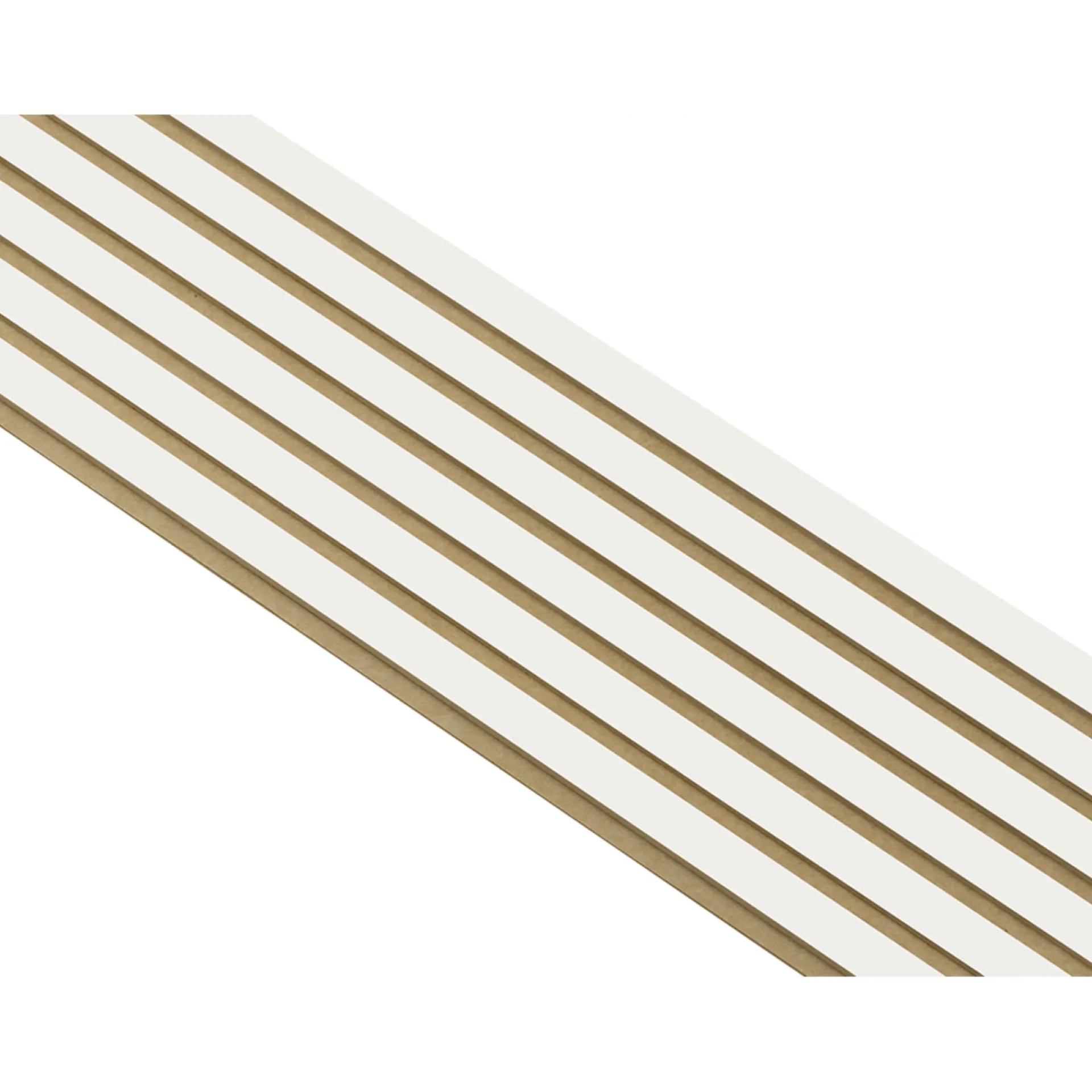 Outlet I-Wood AKUSTIKPANEL EG HVIDMALET 16 X 300 X 2400 MM