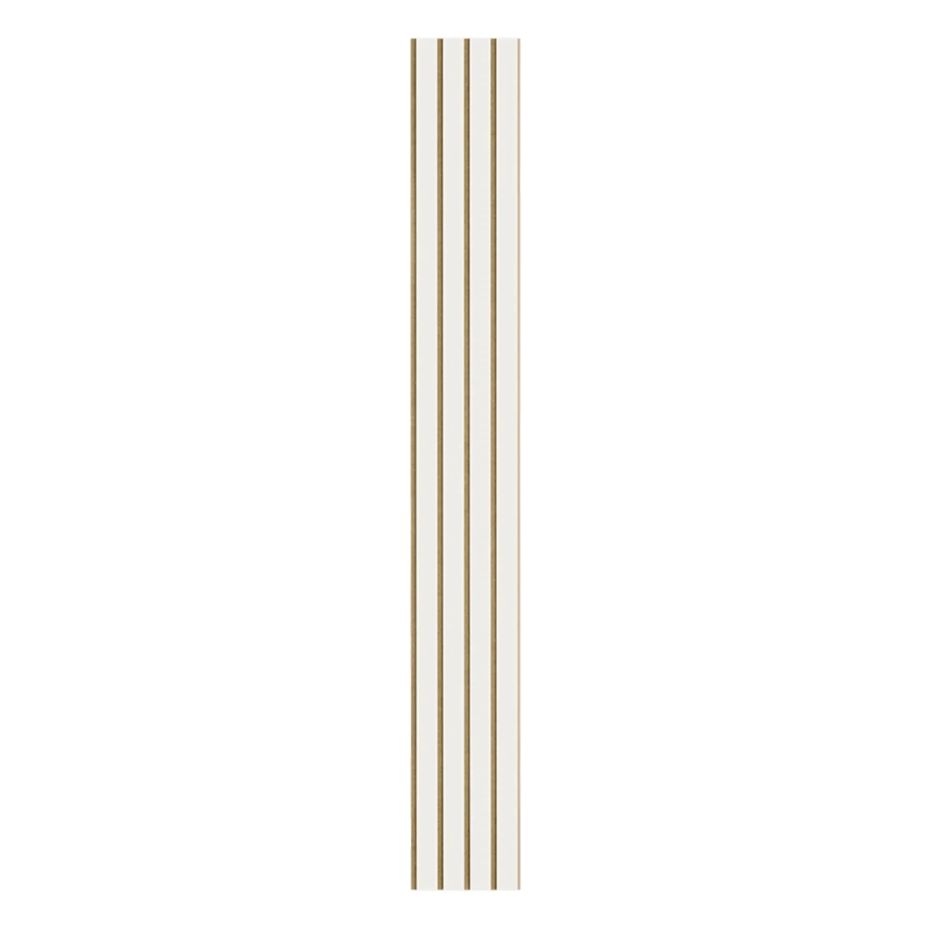 Outlet I-Wood AKUSTIKPANEL EG HVIDMALET 16 X 300 X 2400 MM
