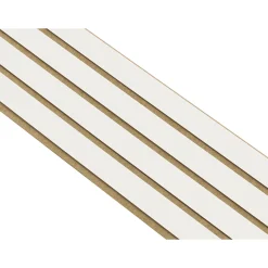 Outlet I-Wood AKUSTIKPANEL EG HVIDMALET 16 X 300 X 2400 MM