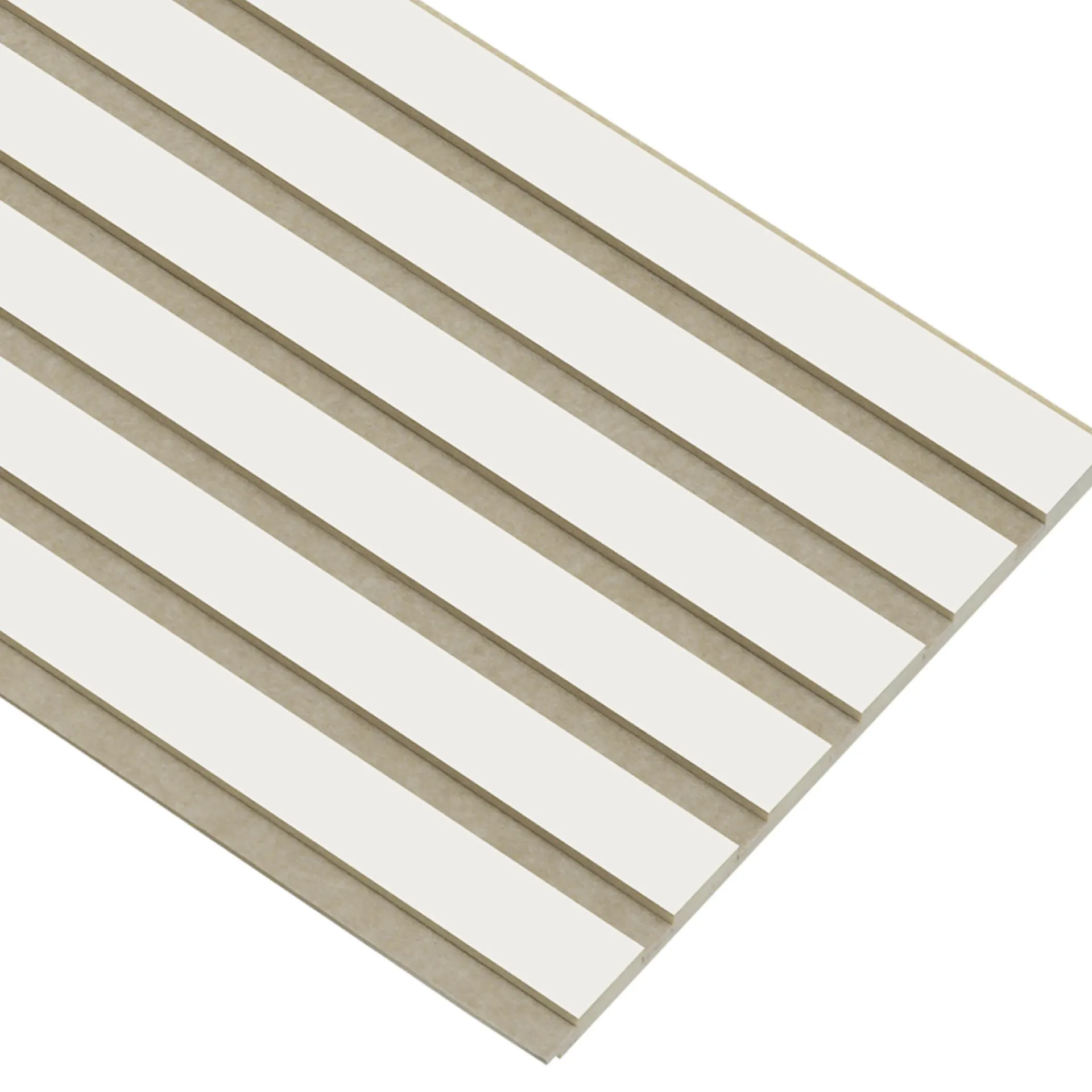 Outlet I-Wood AKUSTIKPANEL EG HVIDMALET 16 X 300 X 2400 MM