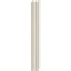 Outlet I-Wood AKUSTIKPANEL EG HVIDMALET 16 X 300 X 2400 MM