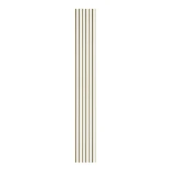 Clearance I-Wood AKUSTIKPANEL EG HVIDMALET 16 X 300 X 2400 MM