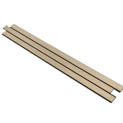Discount I-Wood AKUSTIKPANEL EG HVID OLIE 17 X 300 X 2400 MM