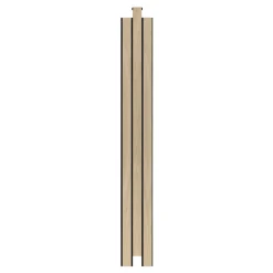Discount I-Wood AKUSTIKPANEL EG HVID OLIE 17 X 300 X 2400 MM