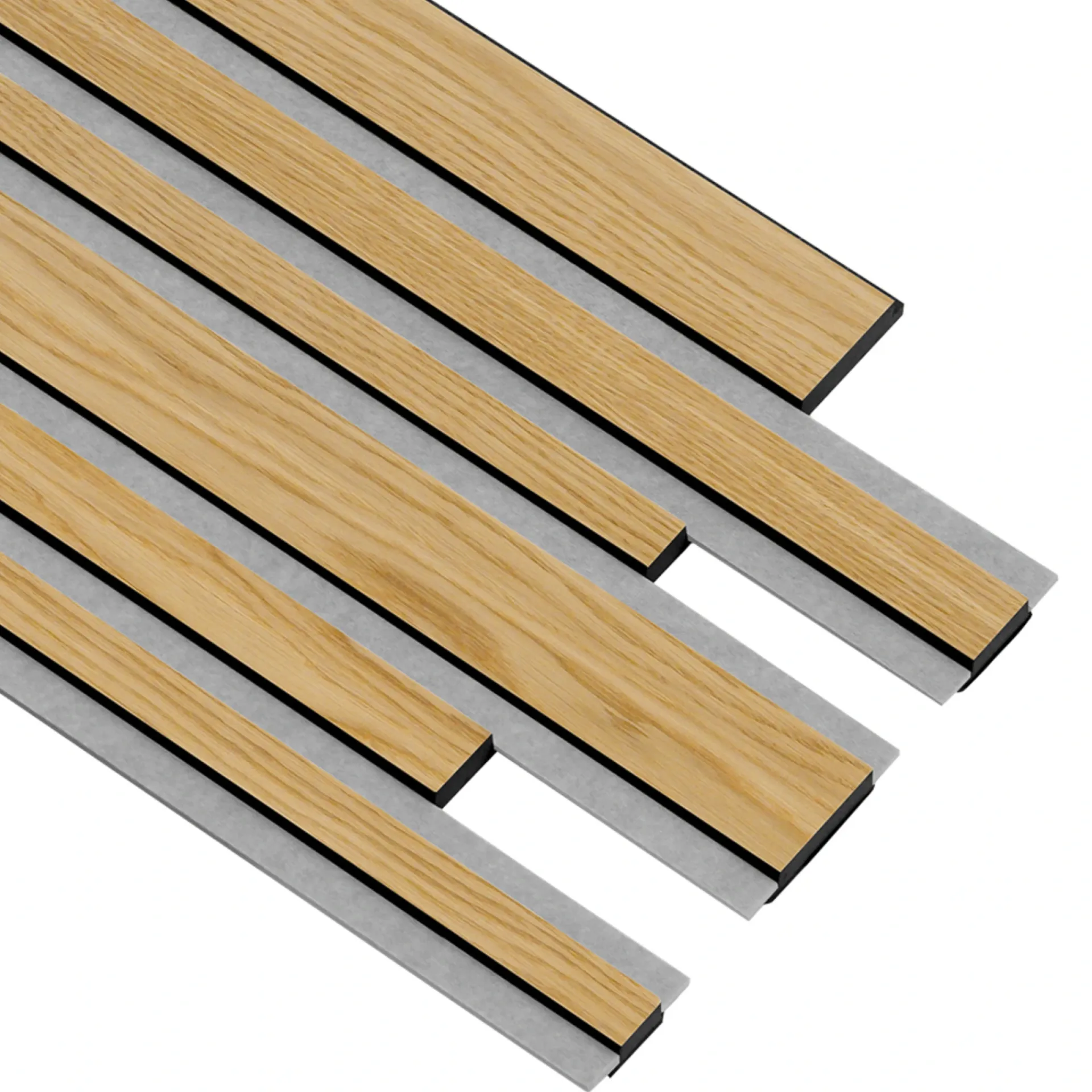 New I-Wood AKUSTIKPANEL EG KLAR OLIE 17 X 300 X 2400 MM