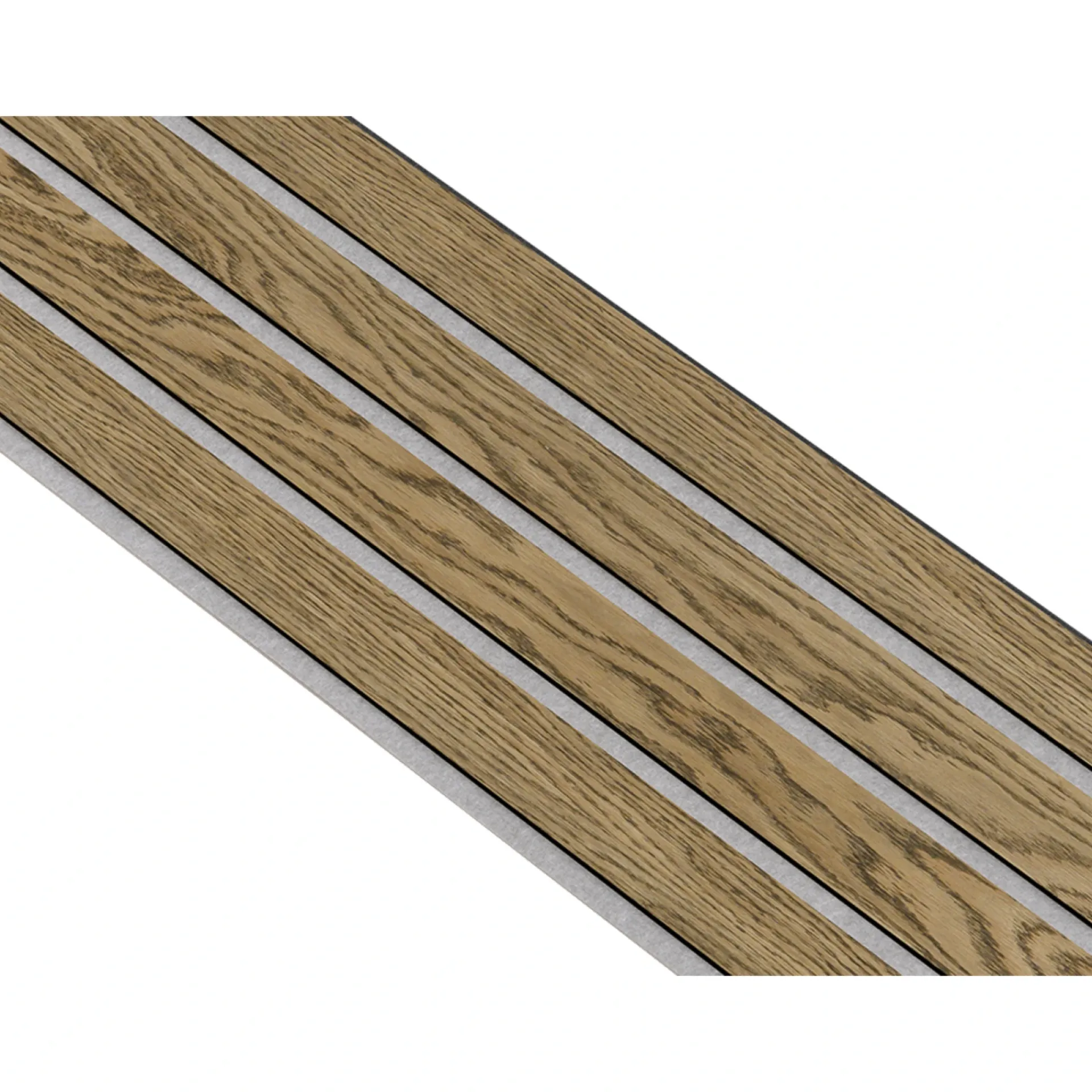 Hot I-Wood AKUSTIKPANEL EG MØRKEBRUN OLIE 17 X 300 X 2400 MM
