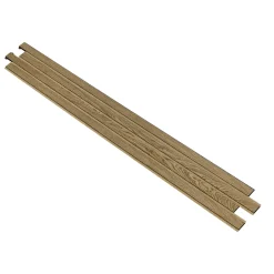 New I-Wood AKUSTIKPANEL EG MØRKEBRUN OLIE 17 X 300 X 2400 MM