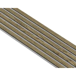 Sale I-Wood AKUSTIKPANEL EG MØRKEBRUN OLIE 17 X 300 X 2400 MM