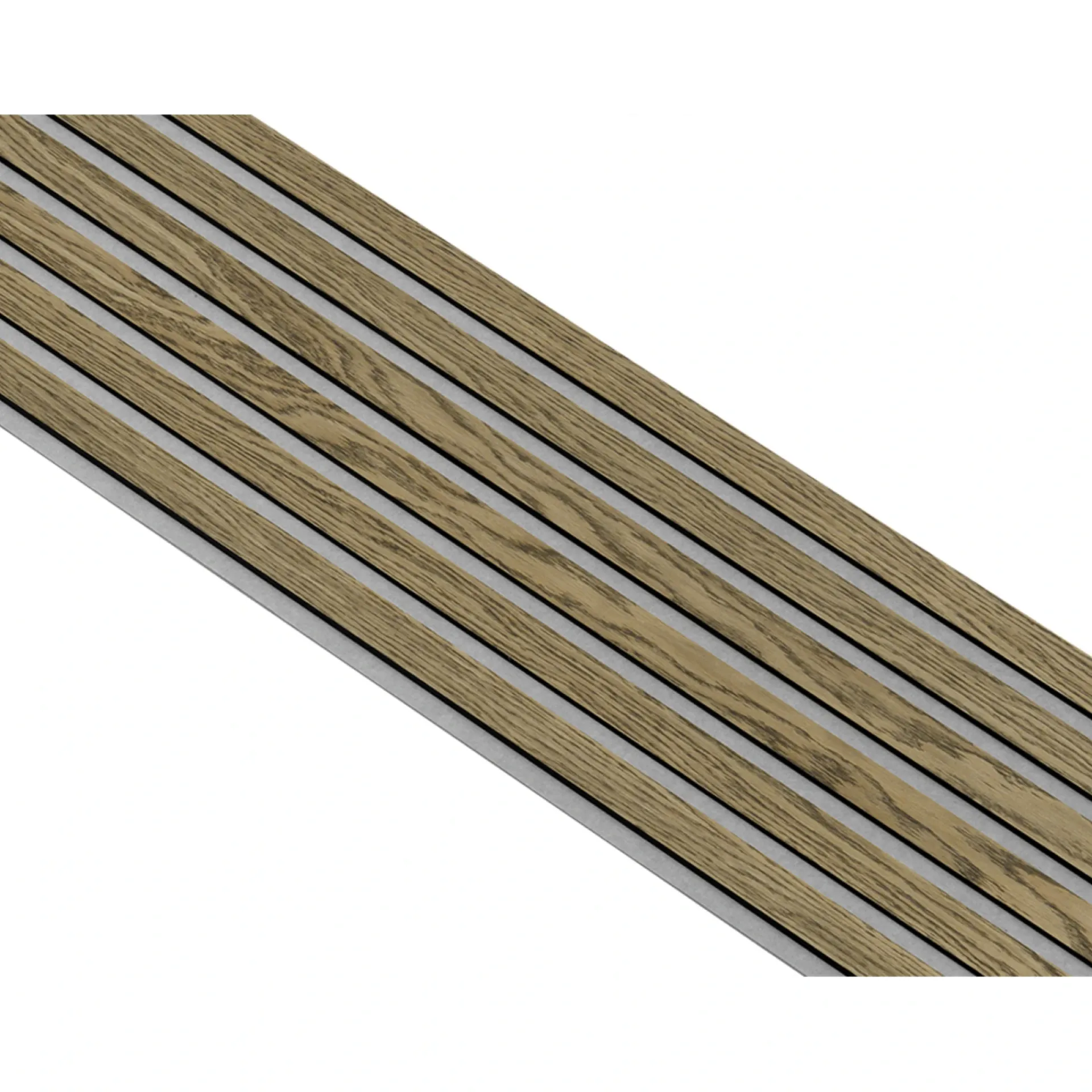 Sale I-Wood AKUSTIKPANEL EG MØRKEBRUN OLIE 17 X 300 X 2400 MM