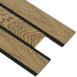 Discount I-Wood AKUSTIKPANEL EG MØRKEBRUN OLIE 16 X 300 X 2400 MM