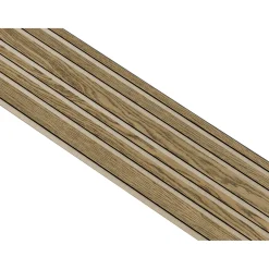 I-Wood AKUSTIKPANEL EG MØRKEBRUN OLIE 17 X 300 X 2400 MM
