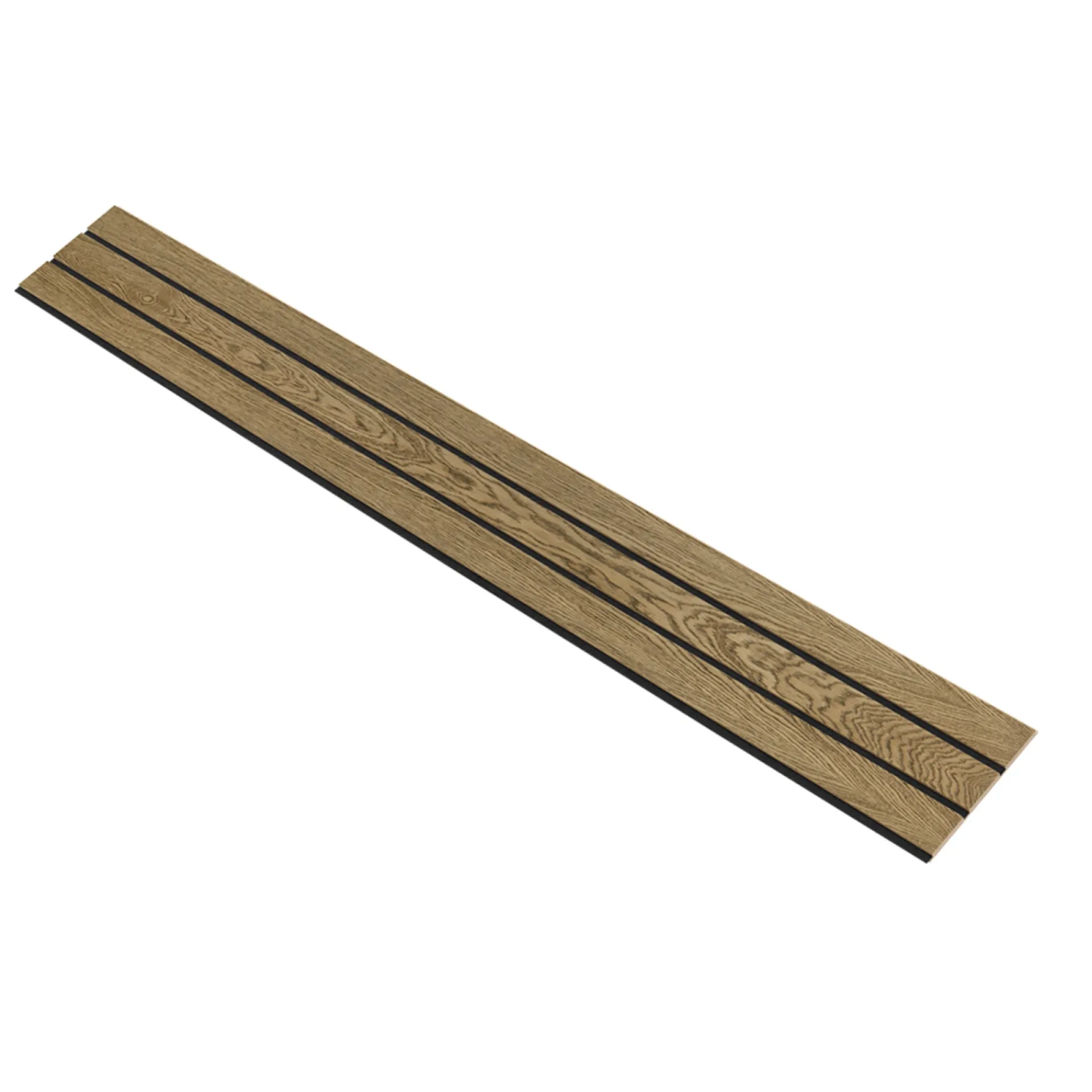 Hot I-Wood AKUSTIKPANEL EG MØRKEBRUN OLIE 16 X 300 X 2400 MM