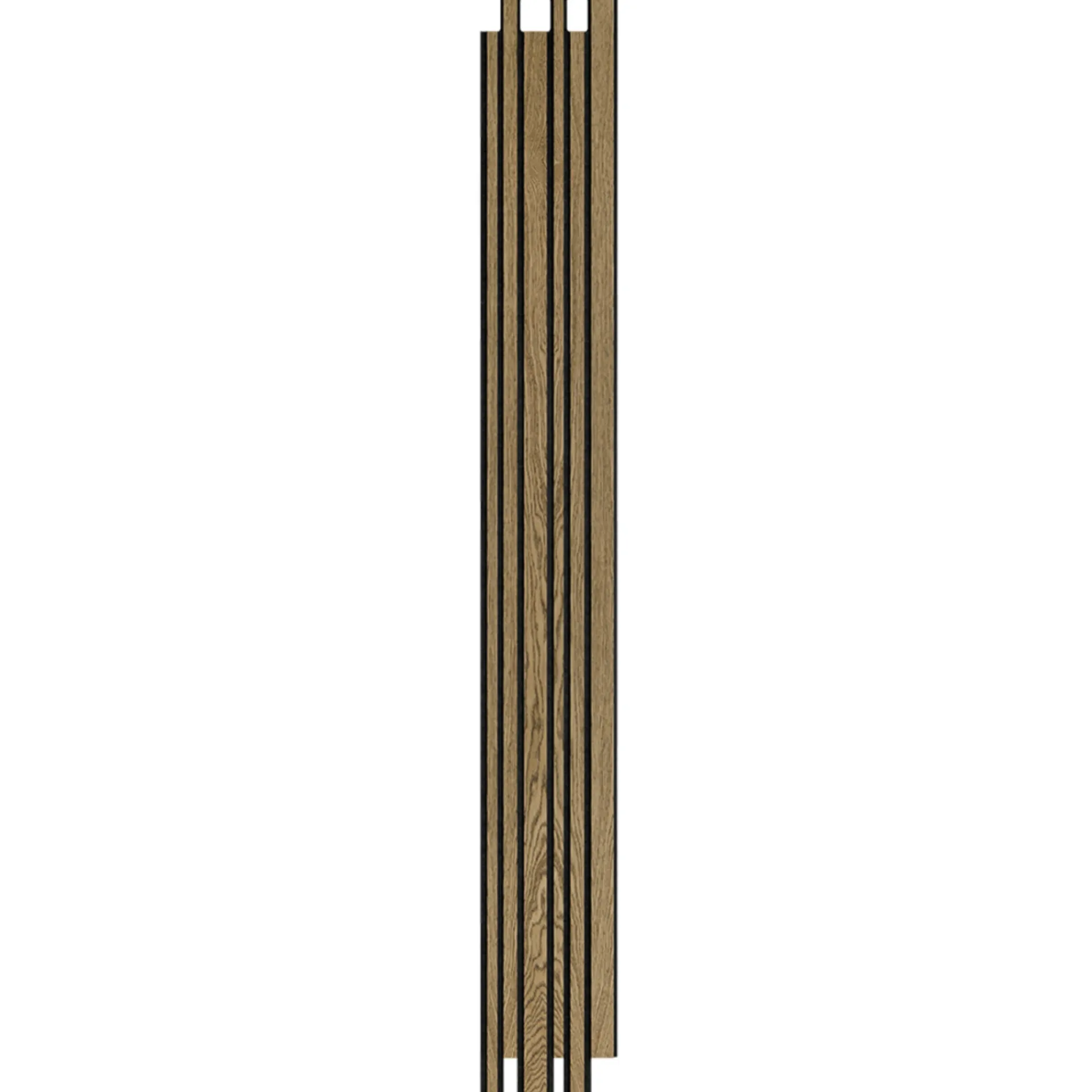 Discount I-Wood AKUSTIKPANEL EG MØRKEBRUN OLIE 17 X 300 X 2400 MM