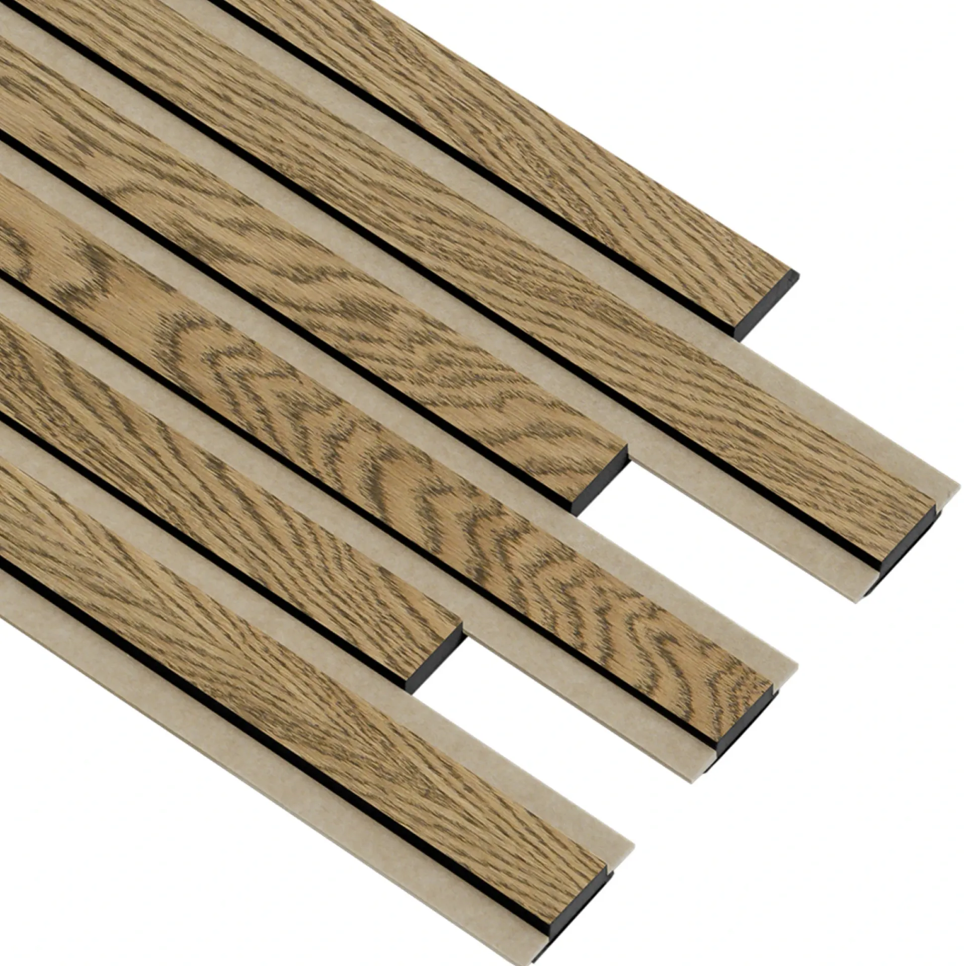 Hot I-Wood AKUSTIKPANEL EG MØRKEBRUN OLIE 17 X 300 X 2400 MM