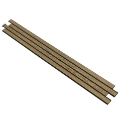 Clearance I-Wood AKUSTIKPANEL EG MØRKEBRUN OLIE 17 X 300 X 2400 MM