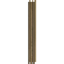 New I-Wood AKUSTIKPANEL EG MØRKEBRUN OLIE 16 X 300 X 2400 MM