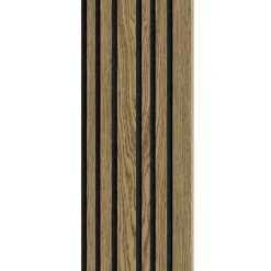 New I-Wood AKUSTIKPANEL EG MØRKEBRUN OLIE 16 X 300 X 2400 MM