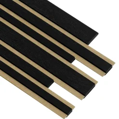 Online I-Wood AKUSTIKPANEL EG SORT 17 X 300 X 2400 MM