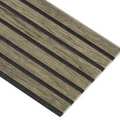 Outlet I-Wood AKUSTIKPANEL EG SORT OLIE 16 X 300 X 2400 MM