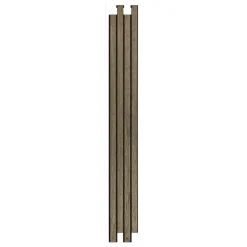 Clearance I-Wood AKUSTIKPANEL EG SORT OLIE 17 X 300 X 2400 MM